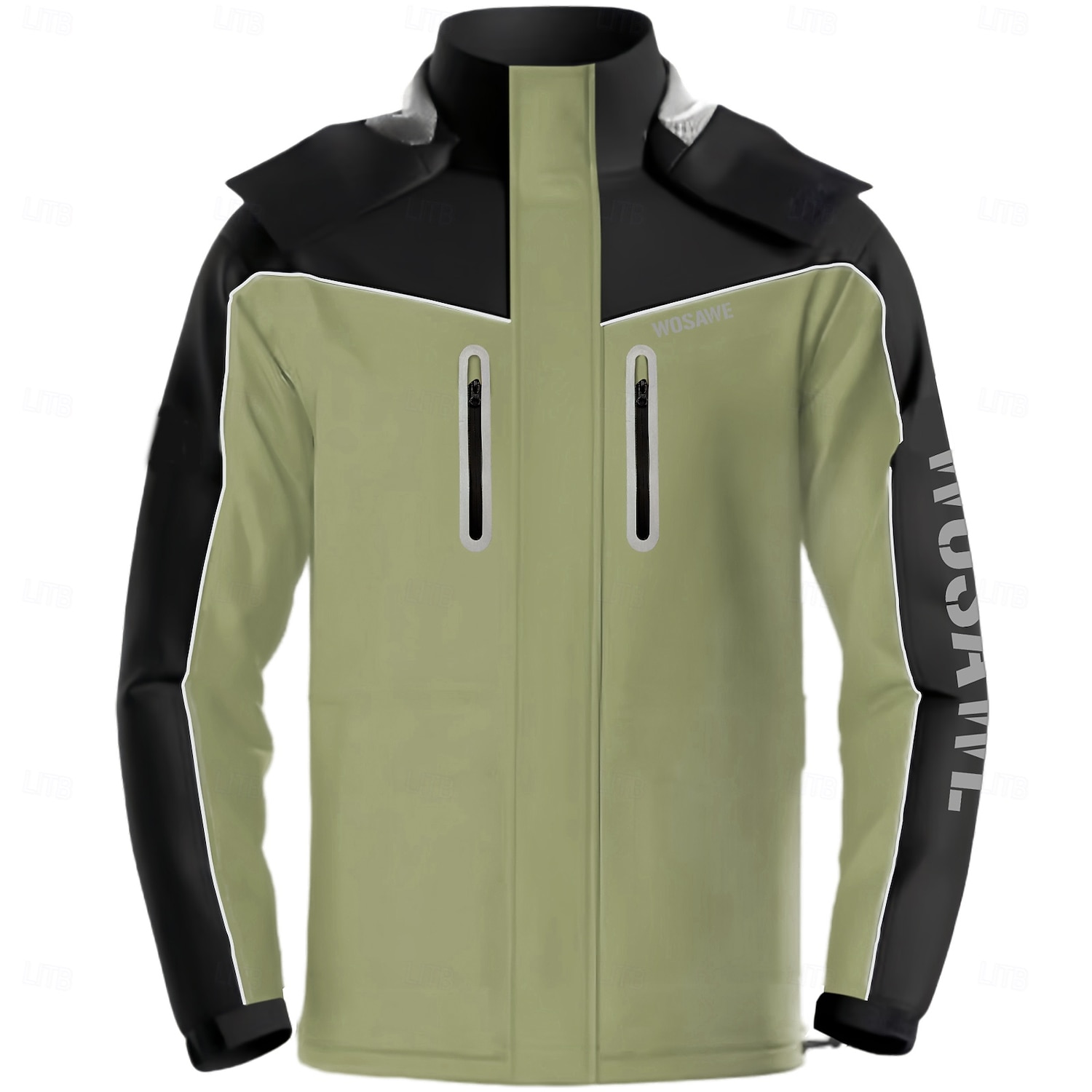 Impermeable para motocicleta Wosawe, modelos para hombre y mujer, resistente al viento, para pesca al aire libre, senderismo, abrigo, práctico almacenamiento, cortavientos ME224 2025 - $65.99 –P2