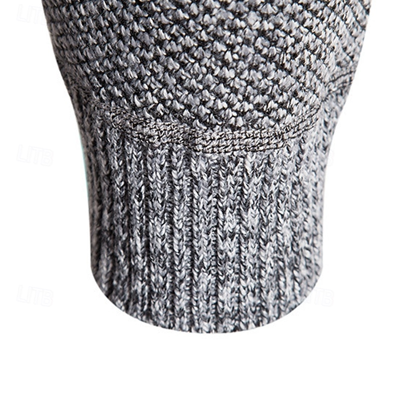 Herre Genser Cardigan Genser Riflet Strikke Vanlige topper Strikket عادي V-hals Moderne Moderne Fritid Avslappet Dagligdagstøy Klær Vår & Vinter Vinrød Blå M L XL 2025 - $27.99 –P8