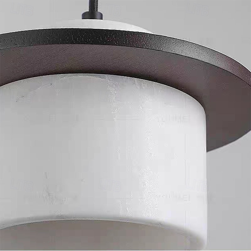 Natural Stone Wood Pendant Lamp, Nordic Wabi Sabi for Kitchen/Dining/Bedside 2025 - $229.99 –P5
