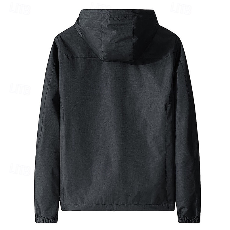 Hombre Chaqueta para exteriores Chaqueta para senderismo Impermeable Al aire libre Impermeable Resistente al Viento Trajes de senderismo Ropa de senderismo Primavera Otoño Camiseta Camping 2025 - $22.99 –P3