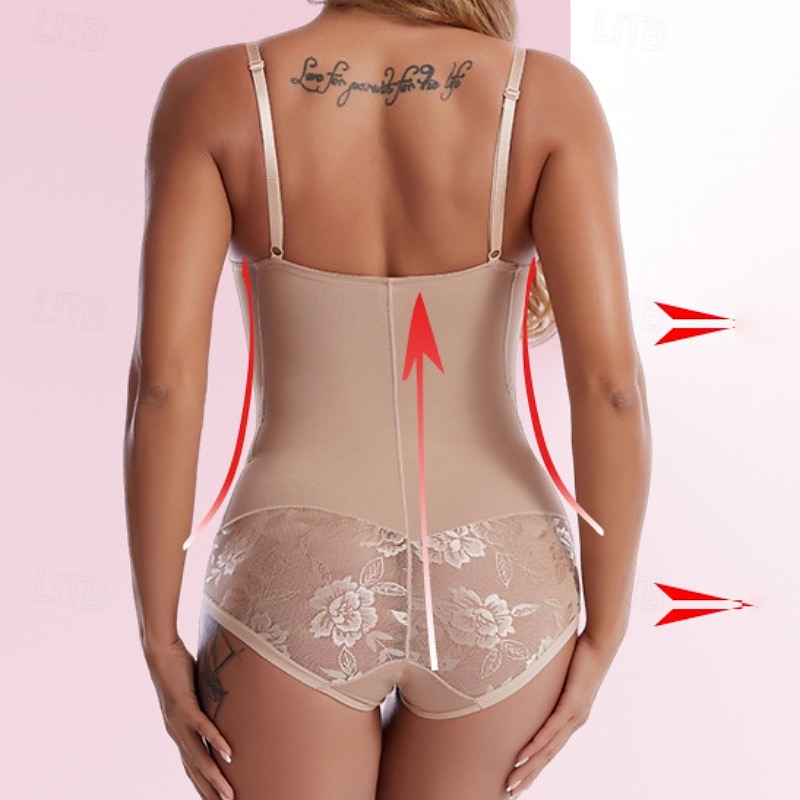 Women Shapewear Lace Plain Elastic For Pilates Dance Fitness 2025 - $15.49 –P6