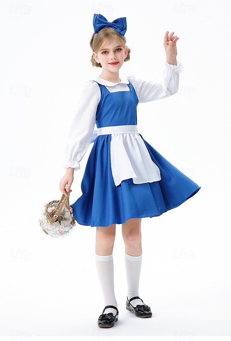 Alice in Wonderland סיפור מעשייה אליס שמלות תחפושות דמויות מספרי סיפורים לוליטה מתוקה תחפושות משחק של דמויות מסרטים for בנות בגדי ריקוד ילדים האלווין (ליל כל הקדושים) קרנבל יום הספר העולמי 2025 - €33.26 –P5