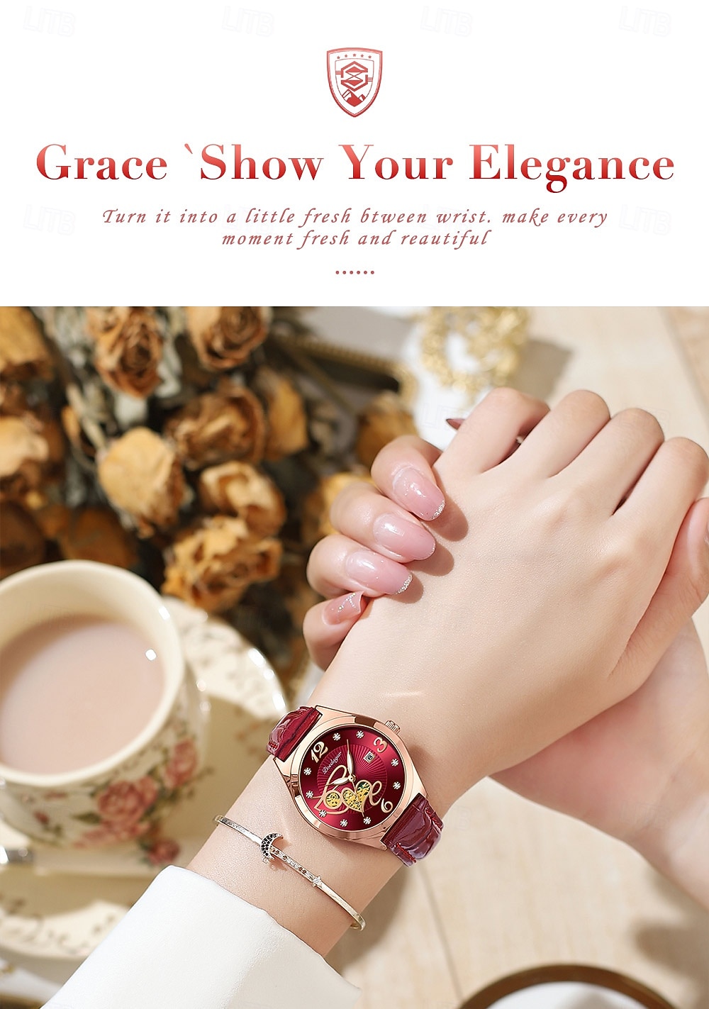 Mother's Day Gift for Women Watch Rose Gold Stainless Steel Mesh Japan Quartz Movement Simple Waterproof Luminous Ladies watch 2026 - $28.99 –P9