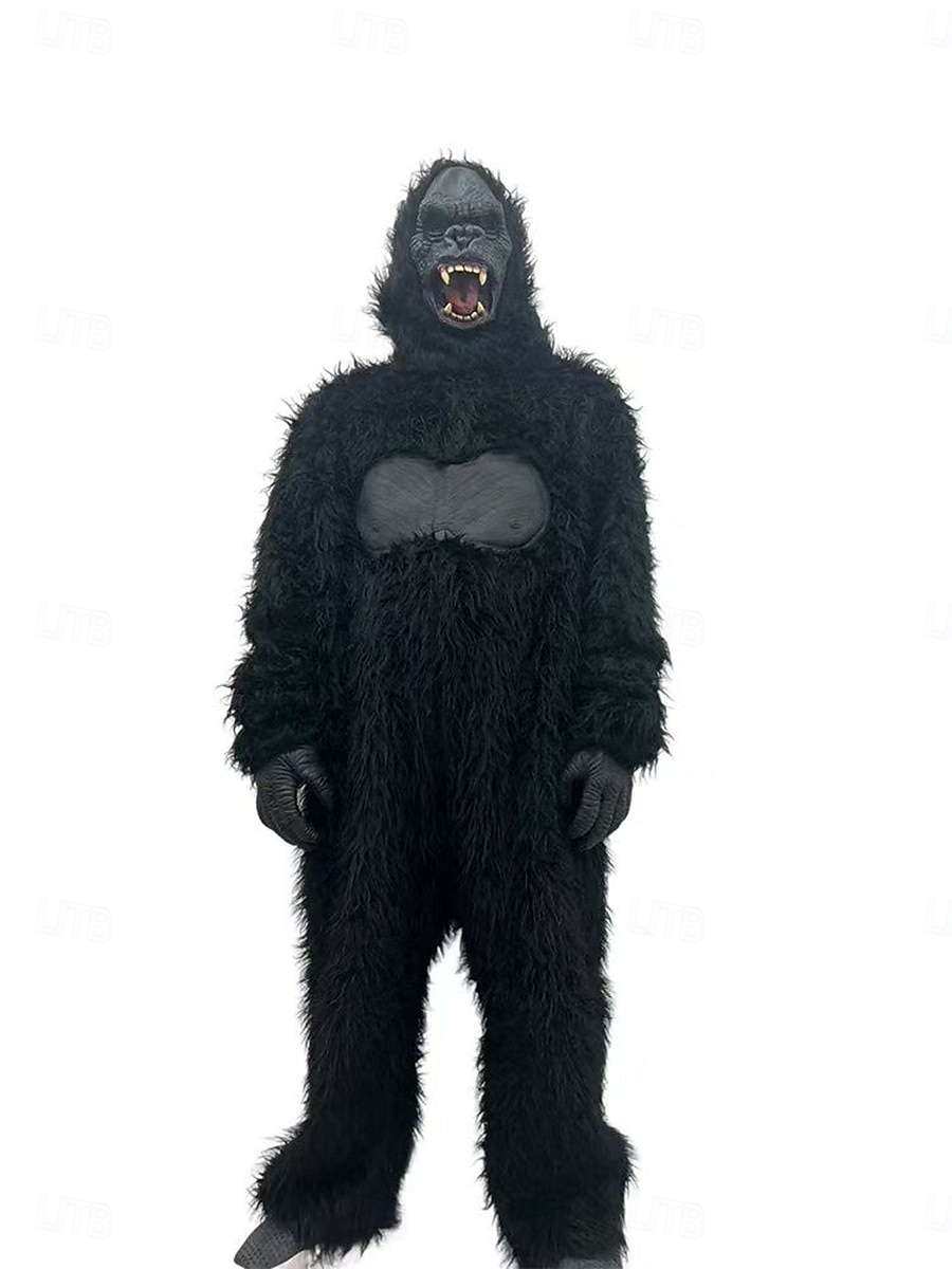 King Kong Szerepjáték Jelmezek Álarcosbál Felszerelések Szerepjáték Férfi Felnőttek Buli / Este Farsang Álarcos mulatság Mardi Gras Könnyű farsangi jelmez 2025 - €83.7 –P3