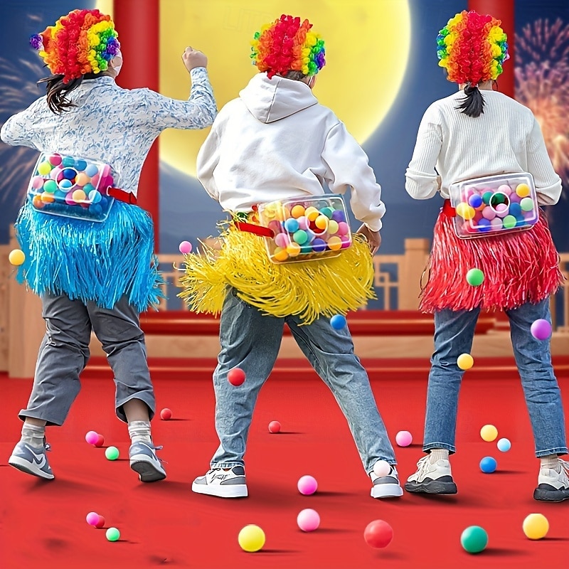 1 conjunto de jogos de festa vibrantes com 30 bolas de agitação coloridas - ideal para diversão em ambientes internos/externos em natal, aniversários e casamentos &despedidas de solteiro - não requer de 2025 por $23.99 –P2