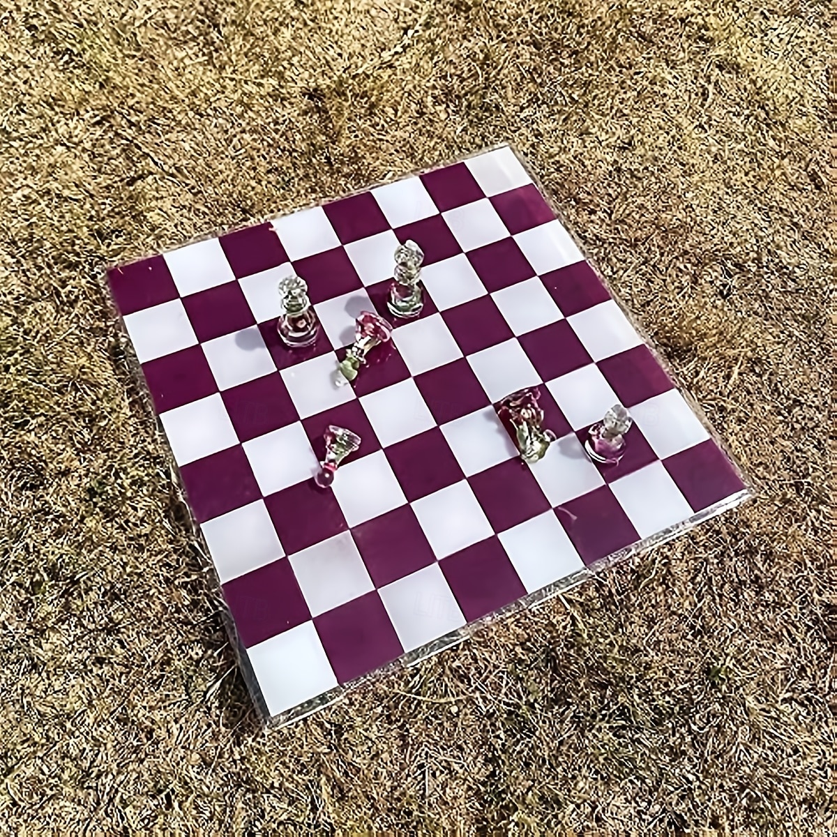 XL Large 3D Epoxy Silicone Resin Mold - 12 Full Size Checkers Chess Board Mold 2025 - $17.49 –P7