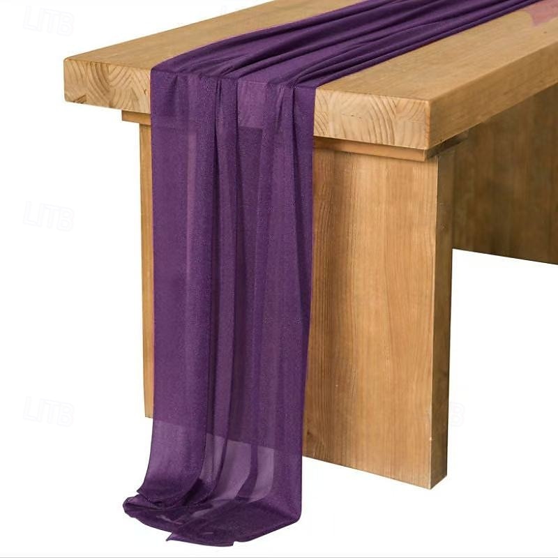20FT Mesh Tulle Fabric, Silky Wrinkle-Resistant Chiffon Sheer Drapery for Wedding Decor, Bridal Canopy, Event Backdrop, Festival, and Arch Drapes 2025 - $17.49 –P10