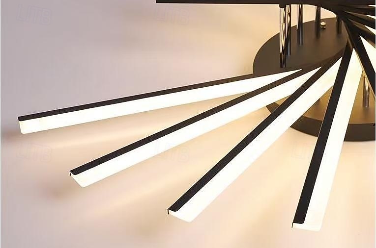 LED-plafondlamp met 3/5 lampen, minimalistische plafondlamp van acryl voor in de woonkamer 2025 - $171.99 –P2