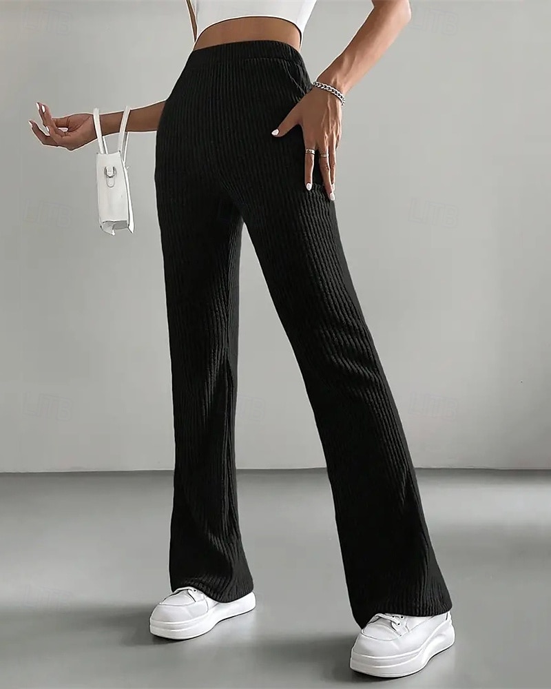 Pentru femei Pantaloni Jambiere Colanți confortabili Casual A face exerciții fizice Lungime totală Talie Înaltă Simplu Talie elastică Respirabilitate Respirabil Strech Vacanță Stradă Purtare Zilnică 2025 - $13.99 –P8