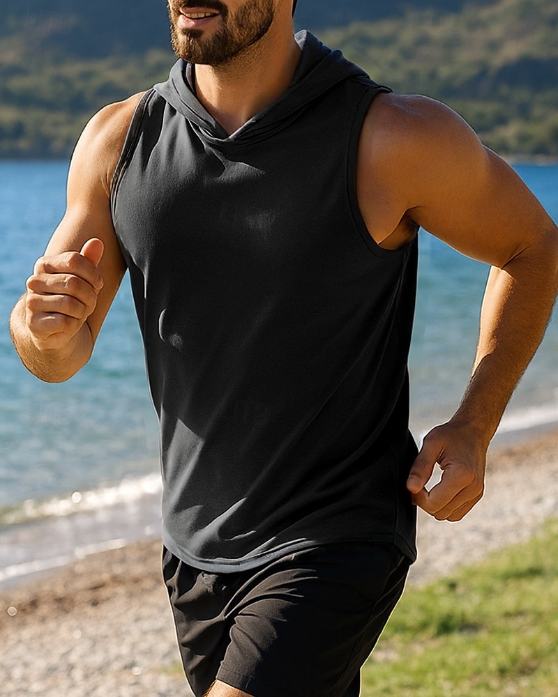 Per uomo Canotta da corsa Canotta da palestra Senza Maniche Top Traspirante Asciugatura Rapida Leggero Allenamento in Palestra Tennis Golf abbigliamento sportivo Abbigliamento sportivo Tinta unita del 2025 a $11.19 –P5