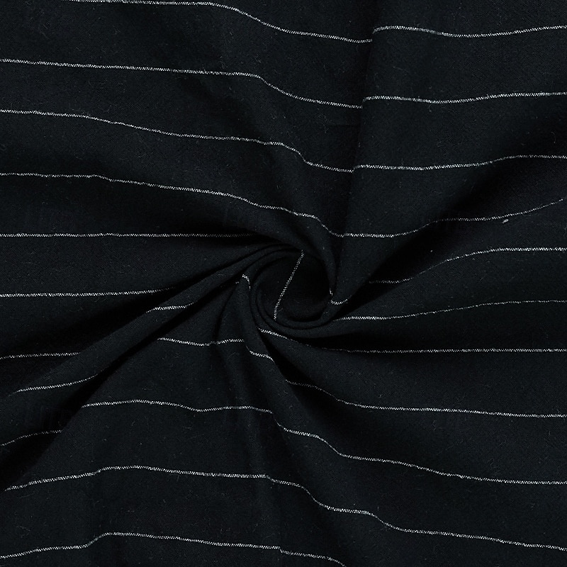 Men's Shirt Linen Shirt Casual Shirt Button Up Shirt Cotton Shirt Stripe Vacation Hawaiian Black White Navy Blue Khaki Long Sleeve Hooded Spring Fall Clothing Apparel Drawstring 2025 - $23.99 –P6