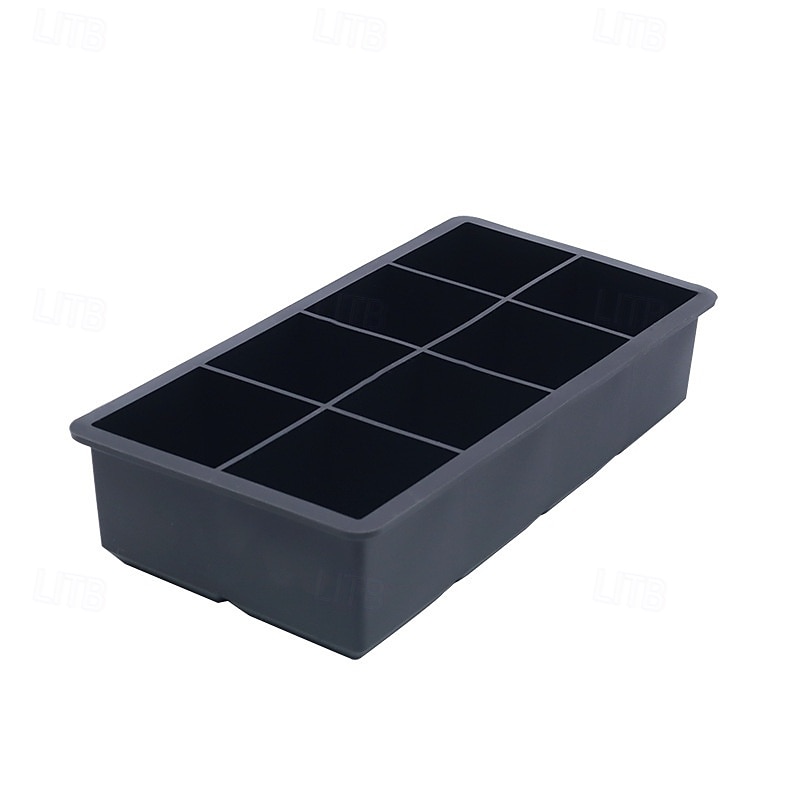 Silicone Ice Cube Tray with Lid, Square Ice Ball Mold Maker for Whiskey, Cocktails, Bars & Parties, Easy-Release Freezer Ice Box for Drinks 2025 - $6.99 –P3