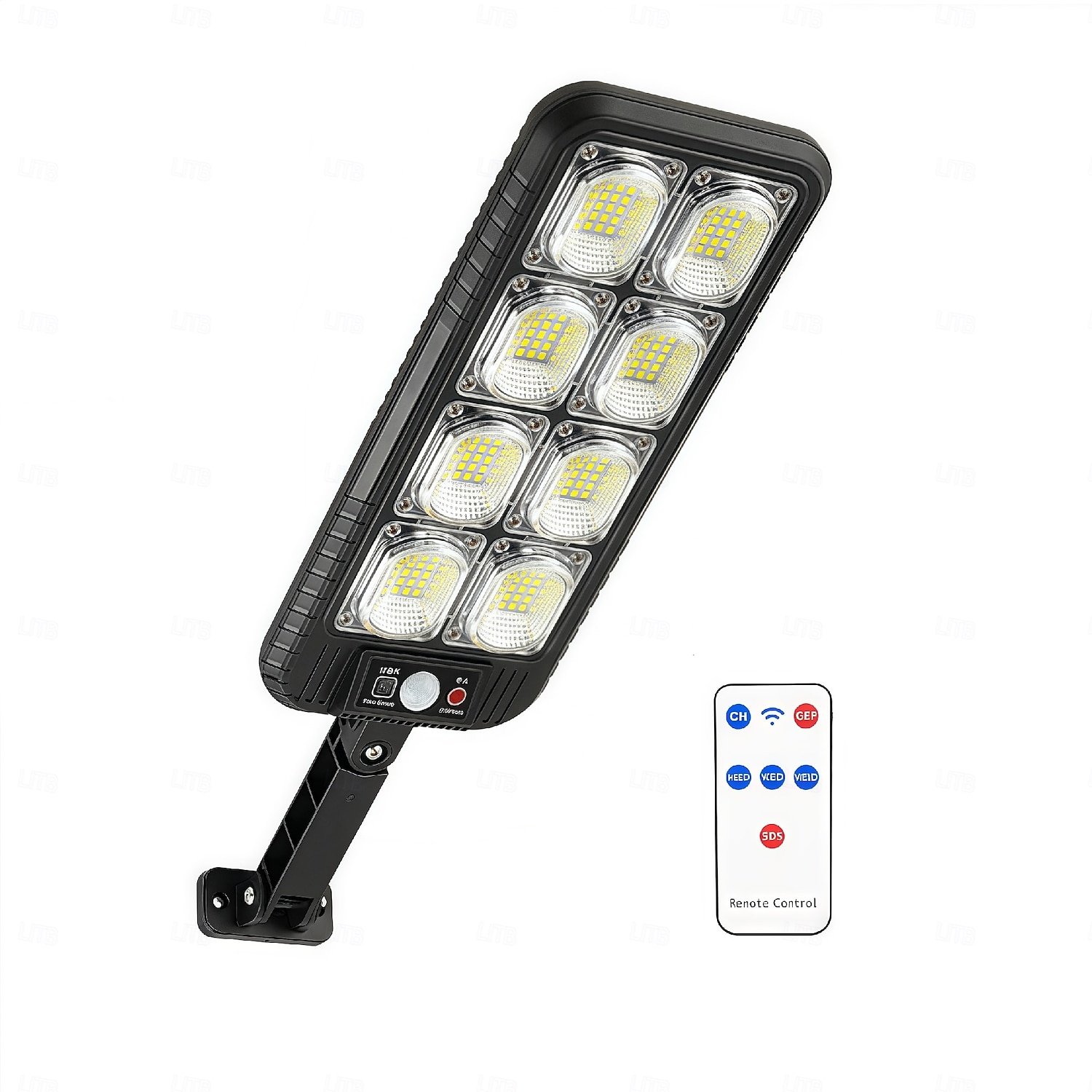 100/200led Solar Street Light IP65 Waterproof Solar Outdoor Motion Sensor Lights Solar Wall Light with Remote for Garden Yard  1PC 2025 - $26.99 –P8