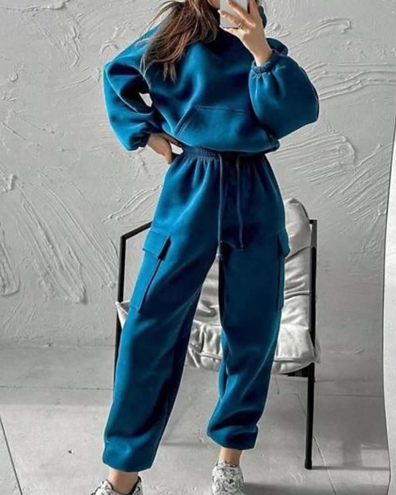 Mujer Tracksuit Pantalones Deportivo Pantalones de chándal Encaje Bolsillo Color sólido Trajes de Yoga Otoño Magenta Negro Gimnasio Ropa Deportiva Corriendo Mantiene abrigado Resistente al Viento 2025 - $35.99 –P2