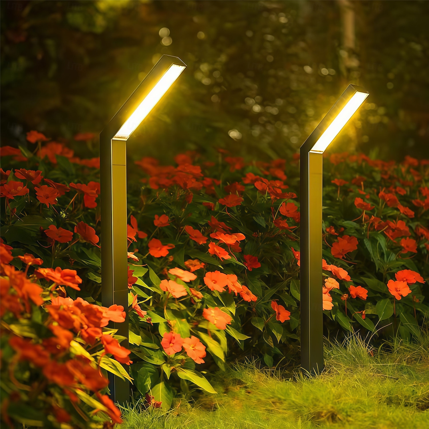 LED Solar Pathway Lights Outdoor RGB Pathway Lawn Light IP65 Waterproof Solar Lamp for Garden Walkway Path Driveway Patio Yard Decor  1PC 2026 - $32.99 –P9