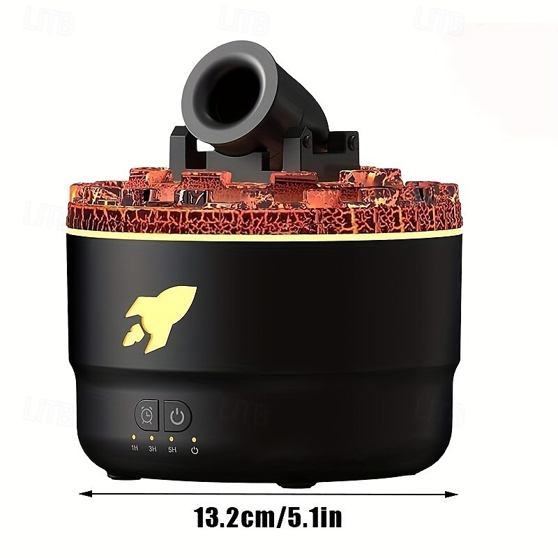 увлажнитель воздуха cannon blast - тихий ультразвуковой диффузор с 7 вариантами цвета распыляющий паровой диспенсер для дома &спальня 110v/220v емкость бака 33.81oz увлажнитель воздуха для спальни 2025 - $64.99 –P4
