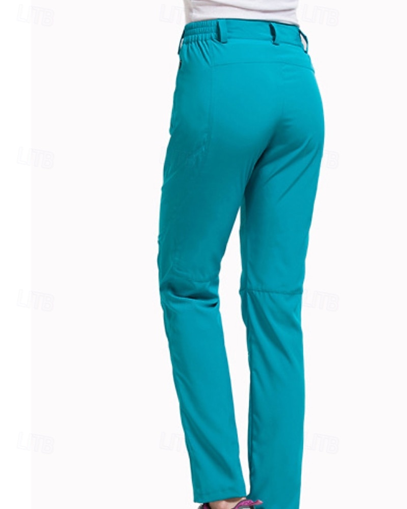 Per donna Pantaloni Cargo Pantaloni Eleganti Casual Lunghezza intera Naturale Semplice Tasca Elastico in vita Tasca con cerniera Comodo All'aperto Confortevole All'aperto Ferie azzurro cielo Fuschia del 2025 a $24.99 –P6