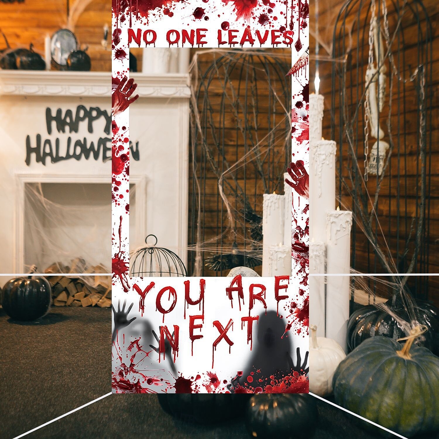 Halloween Photo Booth Props SuppliesSpooky and Fun Designs ncludes Ghosts, Pumpkins, Witches, Bats, and More Perfect for Parties, Events, and Celebrations 2025 - $9.49 –P7