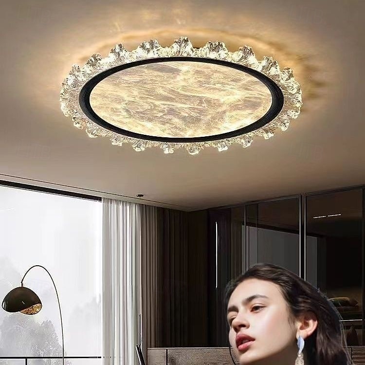 Ny italiensk luksuriøs minimalistisk taklampe, eksklusiv moderne for soverom/balkong/korridor 2025 - $231.79 –P5