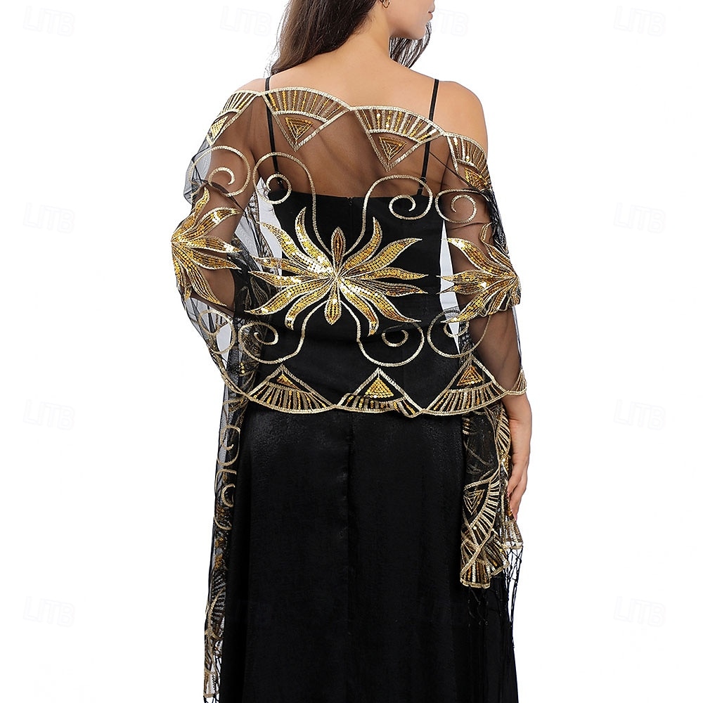 Cubiertas de Boda Elegantes sin Mangas de Encaje para Mujeres con Lentejuelas para Bodas de Verano 2026 - $22.99 –P8