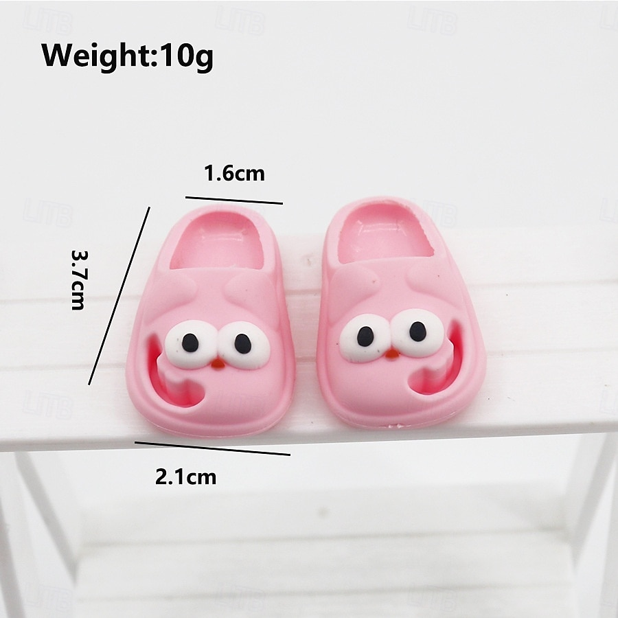 Puppenschuhe ForLabubu Premium-Modenschuhe für 17 cm Puppen Zubehör Labubus Dress Up Dekorationszubehör Mini Finger Schuhe Keine Puppe 2025 - $23.99 –P9