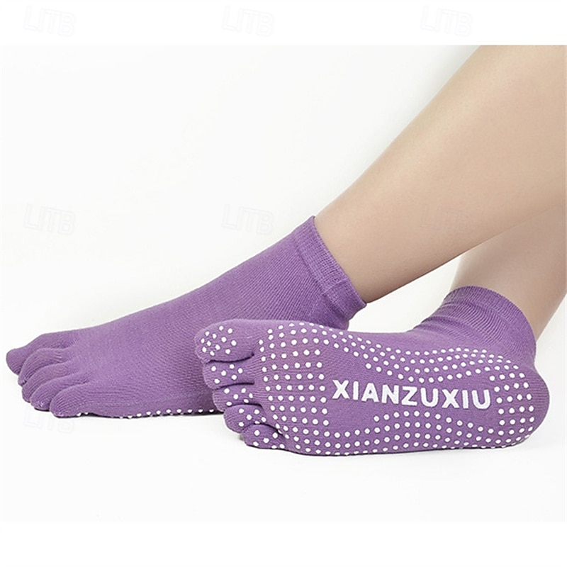 Dámské Podlahové ponožky Protiskluzové dávkování anti-odorant Anti-Friction savé Pro Pilates Taneční Zdatnost 2025 - $3.99 –P6