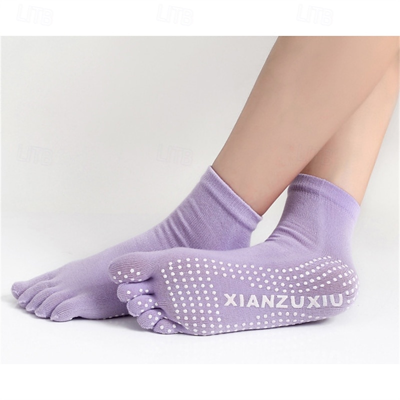 Dámské Podlahové ponožky Protiskluzové dávkování anti-odorant Anti-Friction savé Pro Pilates Taneční Zdatnost 2025 - $3.99 –P7