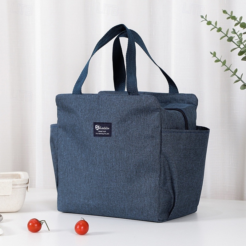 Borsa termica per il pranzo per donne e uomini, borsa termica impermeabile per alimenti, contenitore portatile per bento box, borsa termica riutilizzabile per il pranzo per lavoro, scuola, viaggio del 2026 a $11.99 –P5