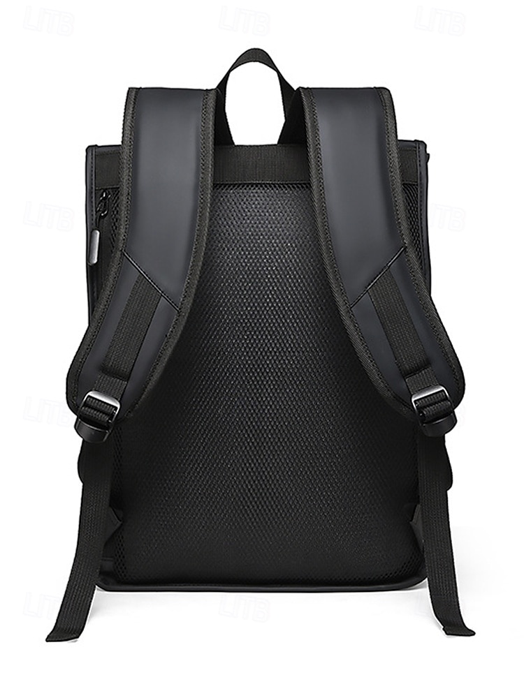 Sac à dos de voyage imperméable pour homme avec compartiment à chaussures, design simple à enroulement, tissu Oxford durable, adapté à l'école, à la salle de sport, aux déplacements quotidiens et aux week-ends de 2025 ? $32.99 –P5