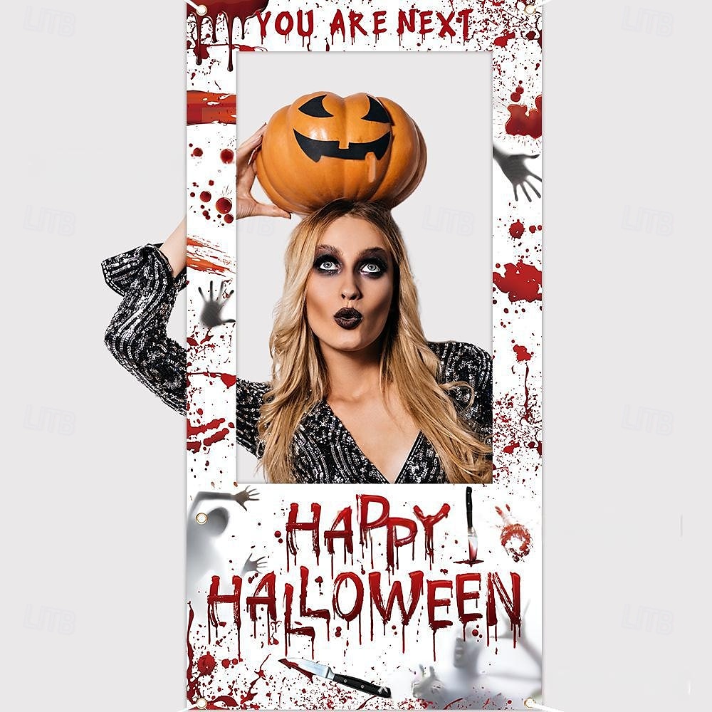 Halloween Photo Booth Props SuppliesSpooky and Fun Designs ncludes Ghosts, Pumpkins, Witches, Bats, and More  Perfect for Parties, Events, and Celebrations 2025 - $9.49 –P5