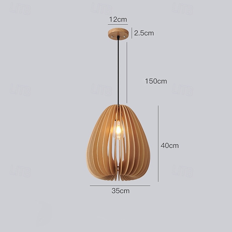 nicro ny ankomst nordisk stil nattlamper minimalistisk design økologisk kokong resirkulert hjemdekorasjon trelysekrone 2025 - $187.99 –P5