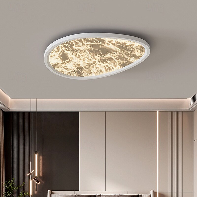 Italian Style Cloud Effect Ceiling Light, Modern Minimalist & Eye-Caring for Master Bedroom 2025 - $244.69 –P1