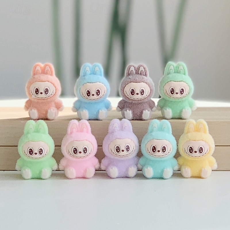 Mini bambola da festa in tessuto felpato piccolo diavolo lafufu ornamenti da gioco alla moda accessori fatti a mano del 2025 a $23.99 –P1