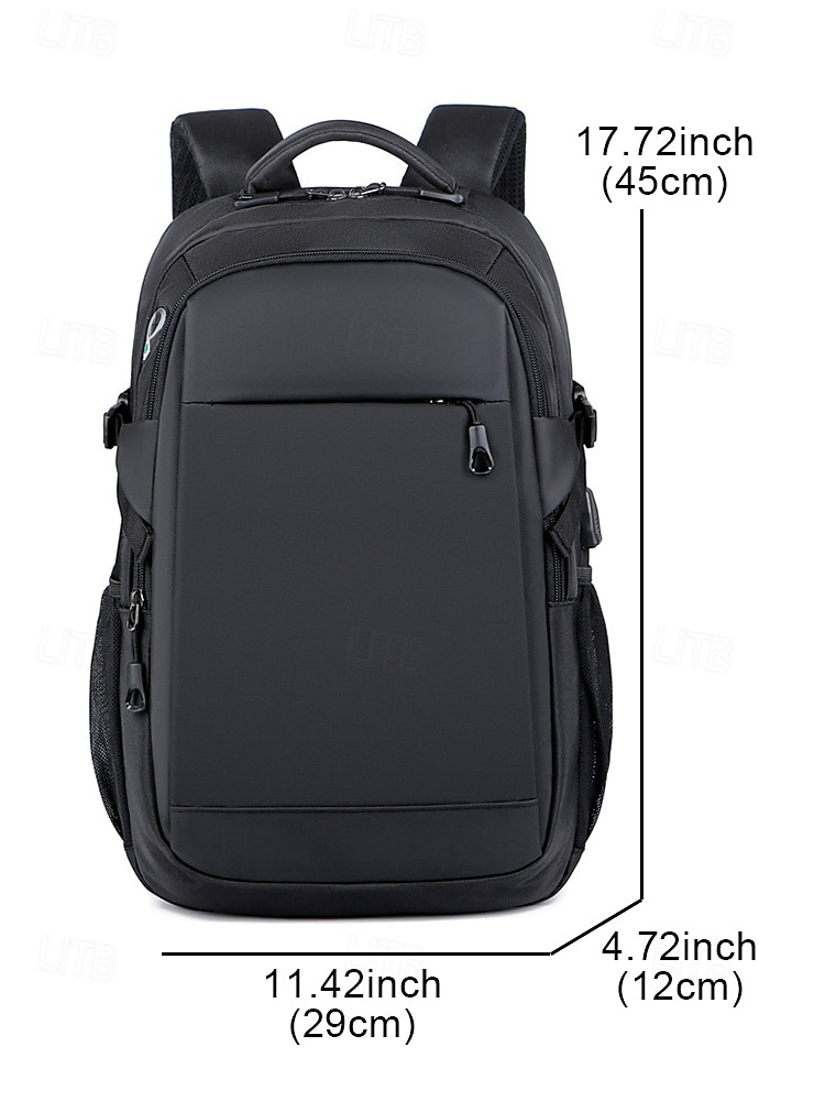 Sac à dos étanche pour ordinateur portable avec chargeur USB, compartiments multiples, système antivol et sangle de bagage, idéal pour les voyages d'affaires et les loisirs, idéal pour les étudiants et les professionnels. de 2025 ? $42.99 –P9