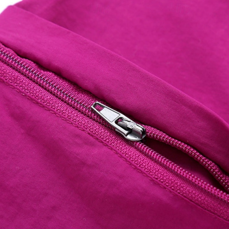 Women's Hiking Shirt Long Sleeve Turndown Top Outdoor Waterproof Windproof Lightweight Nylon Army Green Khaki Rose Red Running Camping / Hiking / Caving 2025 - $34.99 –P11