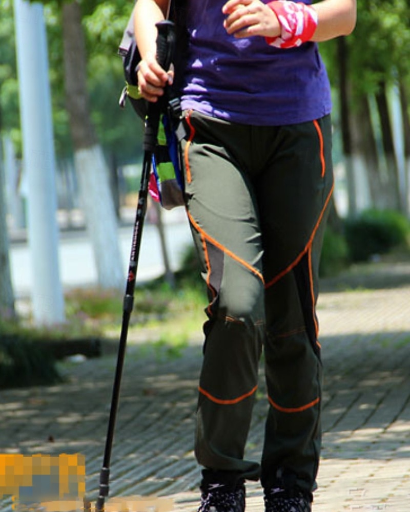 Муж. Штаны для туризма и прогулок походные брюки Пэчворк Осень На открытом воздухе Стандартный Водонепроницаемость Быстровысыхающий Легкость Эластичный Нижняя часть Эластичная талия Карман на молнии 2026 - $25.99 –P2