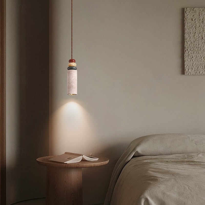 Wabi-Sabi gele travertijn kroonluchter voor eetkamer, bar &leefruimte 2025 - $165.99 –P1