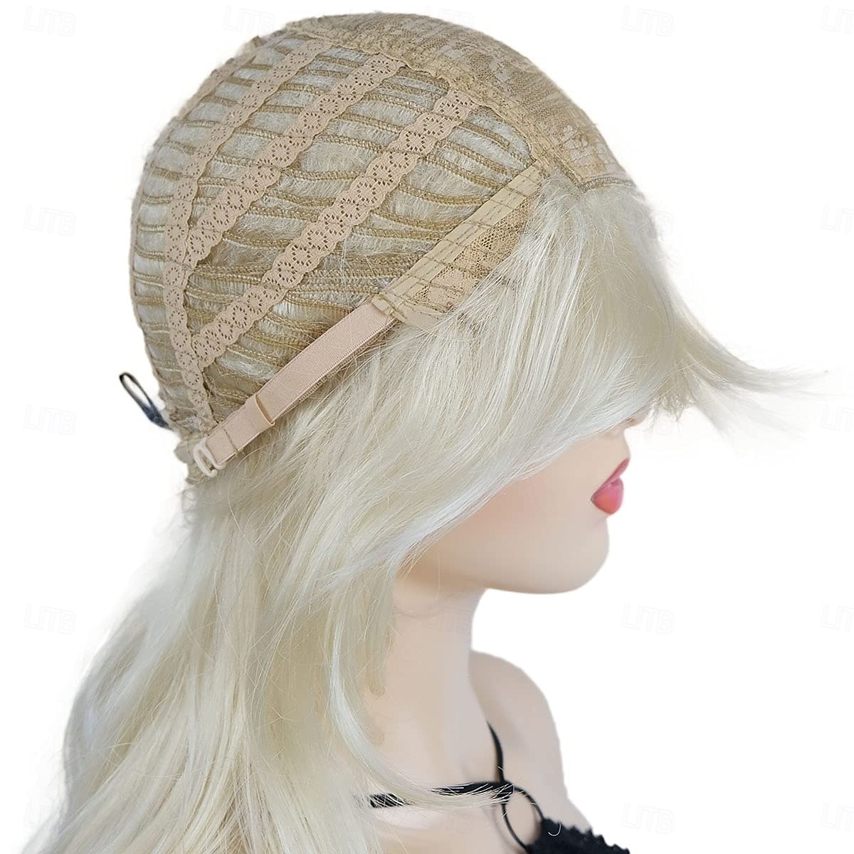 Peruca Desfiada em Camadas com Franjas Peruca Natural Cacheada e na Altura dos Ombros Cabelo Sintético Macio Perucas de Halloween de 2026 por $24.99 –P10