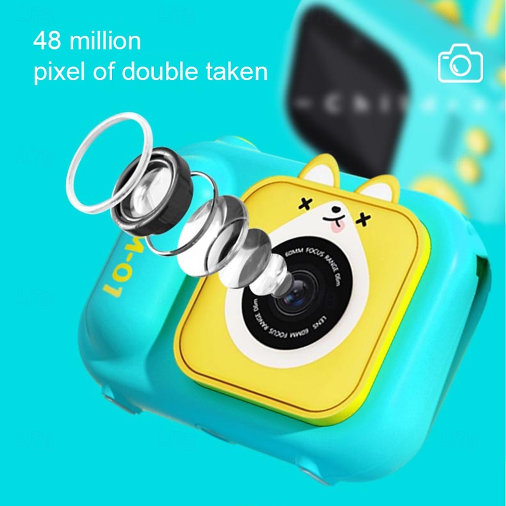 Neue S11 Kinderkamera 2,4-Zoll-Display 4800 W High Definition Dual-Kamera Mini-Cartoon süße Kinder-Digitalkamera 2025 - $68.99 –P1