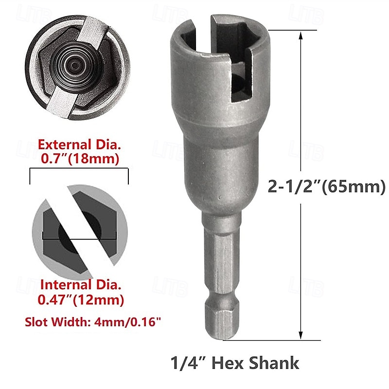 2026年 ウィングナットドリルビットセット、ハリケーンウィングナットドライバー、パワーウィングナットドライバー、ソケットレンチツールセット、1/4インチ六角シャンクスチールドリルビット、パネルナット、ネジ、アイCフックボルト、Qハンガー用  コレクション – $13.99 –P4