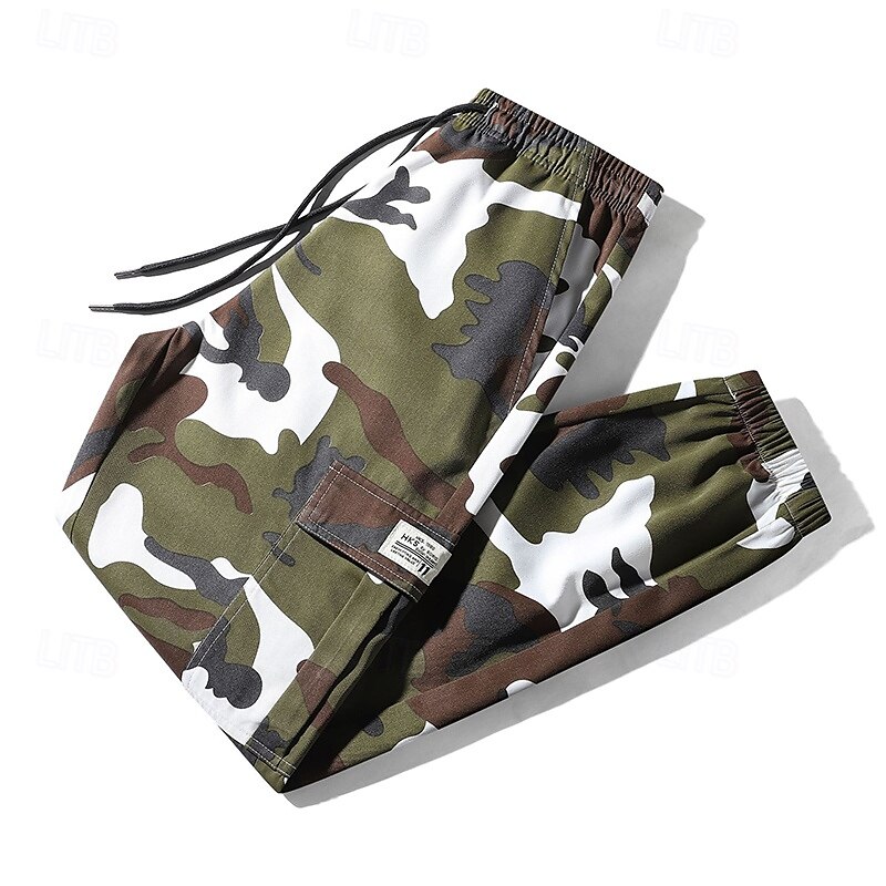 Miesten Vaellushousut Fleece-housut Lämpöhousut naamiointi Ulko- Normaali Vedenkestävä Tuulenkestävä Alaosat Tasku Joustava vyötärö Armeijan vihreä Vihreä Retkeily ja vaellus Juoksu S M L XL XXL 2025 - $19.99 –P6