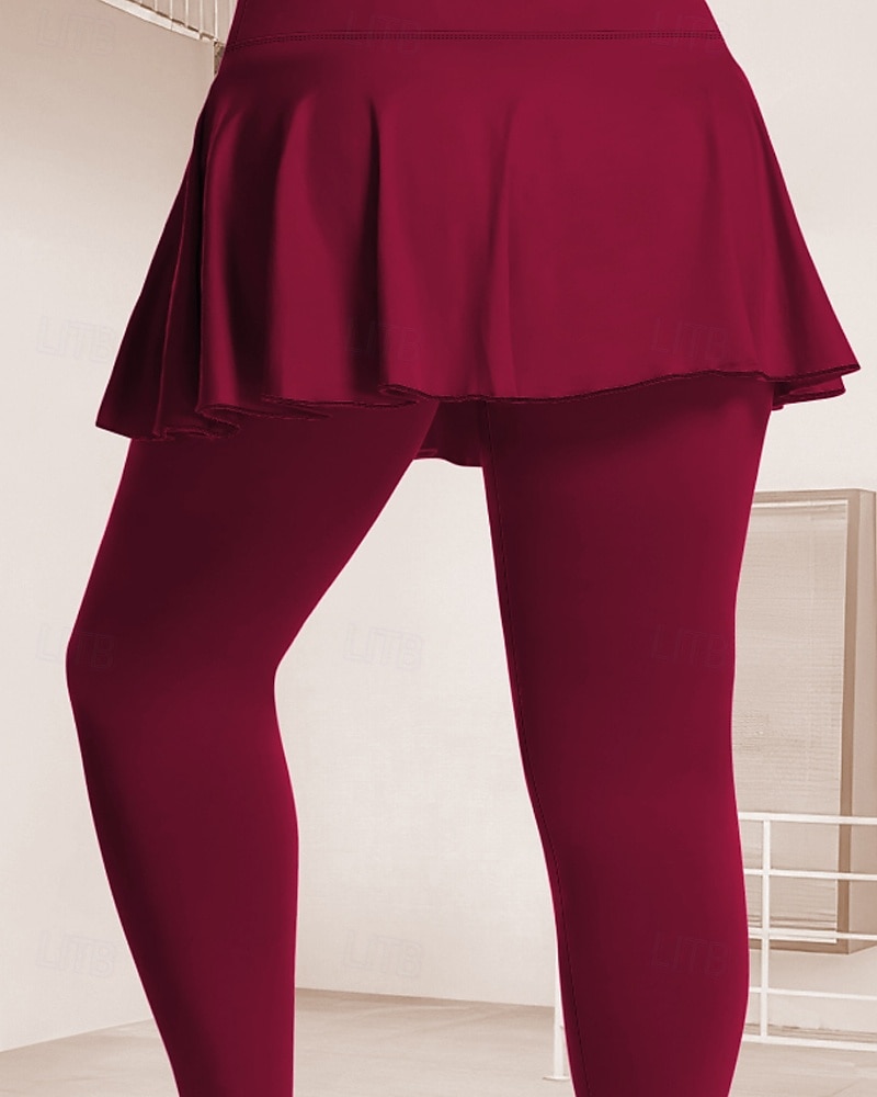 Mujer mallas de pilates pantalones deportivos Mallas Leggings de Yoga Bolsillo Ligero Pilates Gimnasio Corriendo Pantalones Color sólido Gris oscuro Negro Borgoña Talla Grande Deportes Ropa de Deporte 2025 - $22.99 –P6