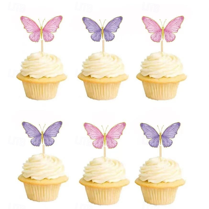 100PCS Cake Baking Decoration Picks, Disposable Fruit Skewers for Cakes, Desserts, Fruit Party Sticks, and Party Food Accessories 2025 - $26.99 –P3