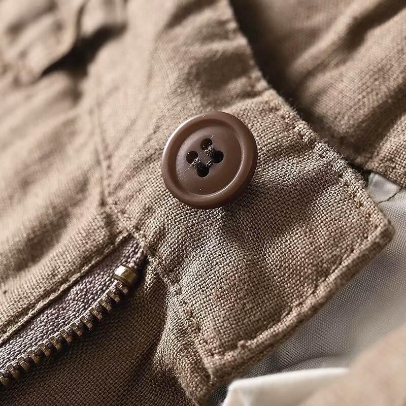 Miesten Shortsit Liinavaatteet Kesähousut Rantahousut Napit Tasku Tavallinen Mukavuus Hengittävä Lyhyt Loma Pyhäpäivä Hiekkaranta Havaijilainen Boheemi Valkoinen Khaki 2026 - $24.99 –P8