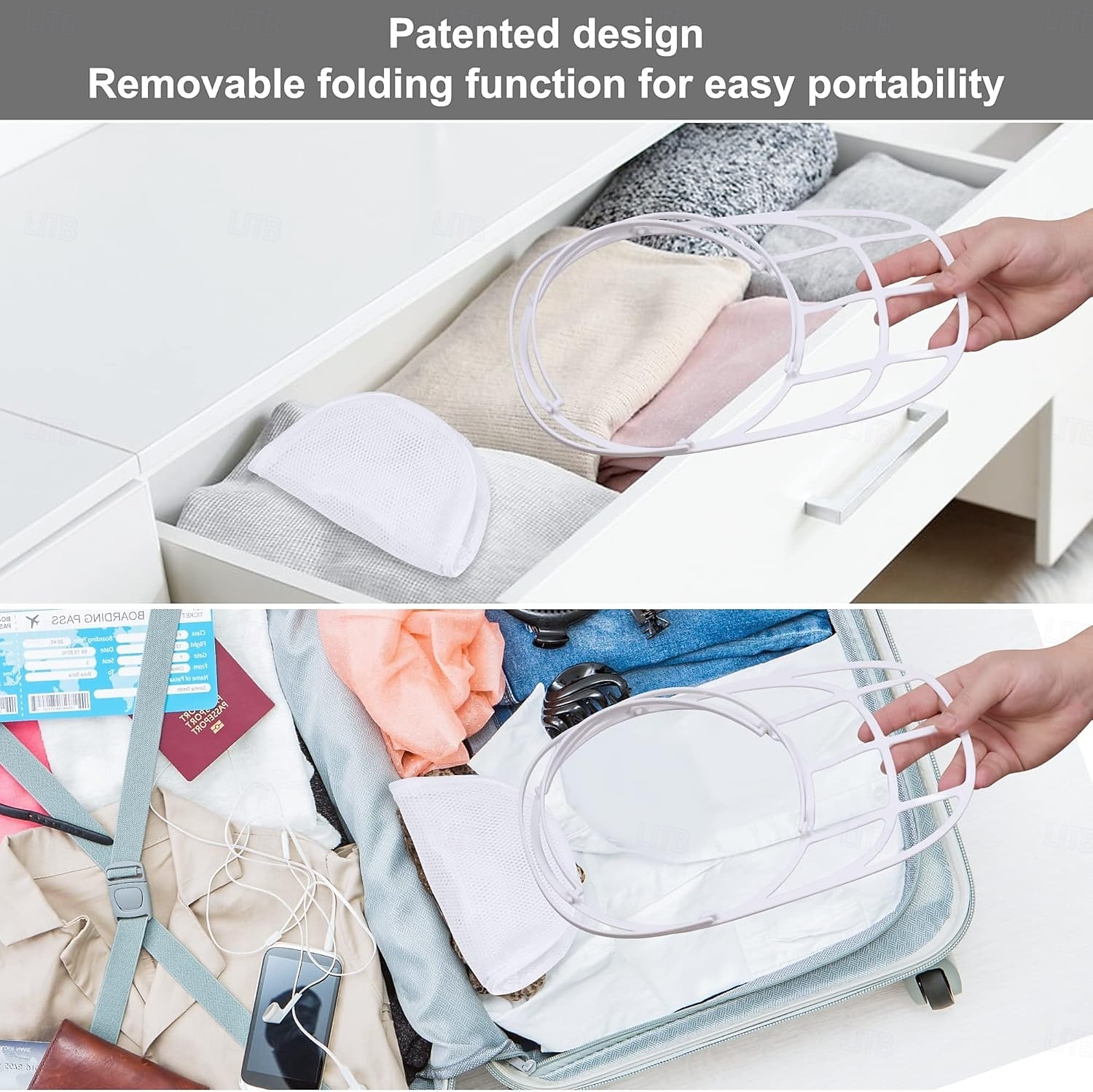 Hat Washer Cage for Baseball Caps, Foldable Hat Washing Protector Bag for Washing Machine, Anti-Deformation Hat Cleaner Laundry Bag, 1 Pack 2026 - $15.99 –P4