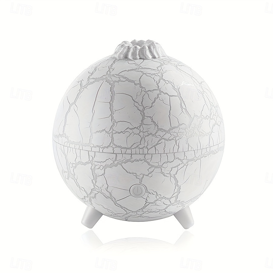 Diffuseur d'arômes silencieux inspiré du volcan alimenté par USB avec veilleuse colorée - humidificateur d'huiles essentielles pour une ambiance relaxante dans la chambre à coucher du bureau à de 2025 ? $51.99 –P10