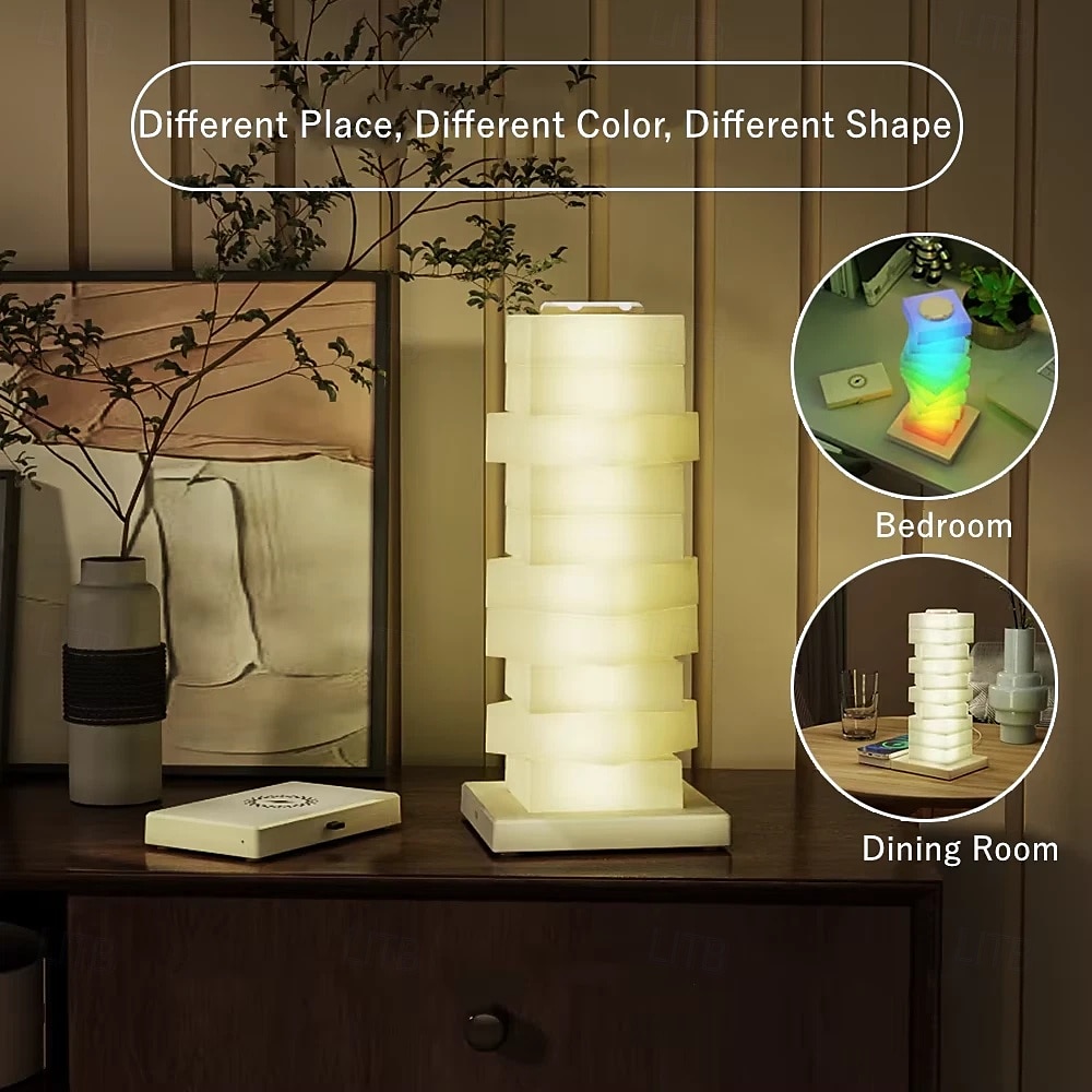 LED Desk lamp with wireless charger and dimmable touch control lamp for bedroom and office lamp 2025 - $87.99 –P6