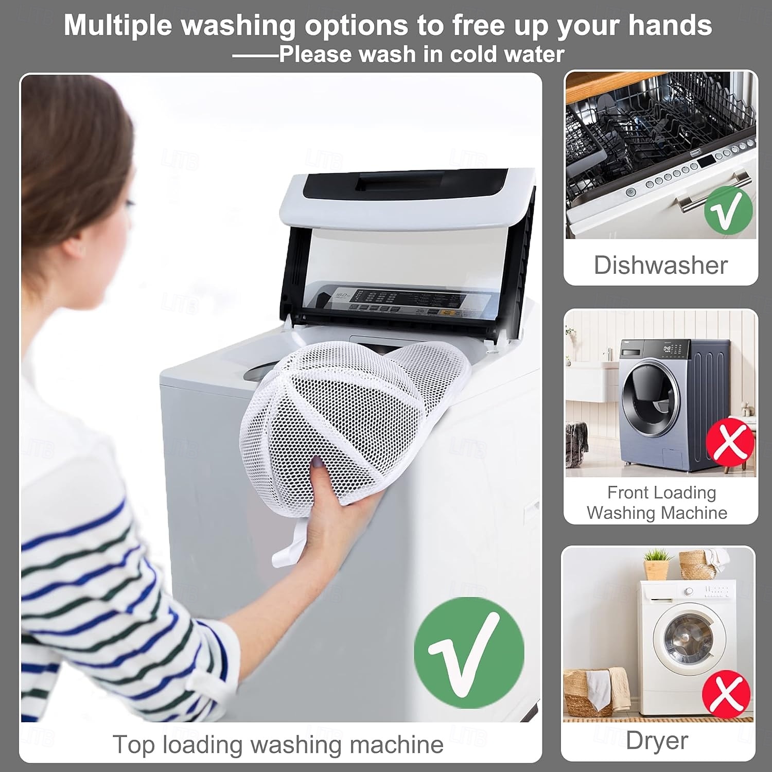 Hat Washer Cage for Baseball Caps, Foldable Hat Washing Protector Bag for Washing Machine, Anti-Deformation Hat Cleaner Laundry Bag, 1 Pack 2026 - $15.99 –P7