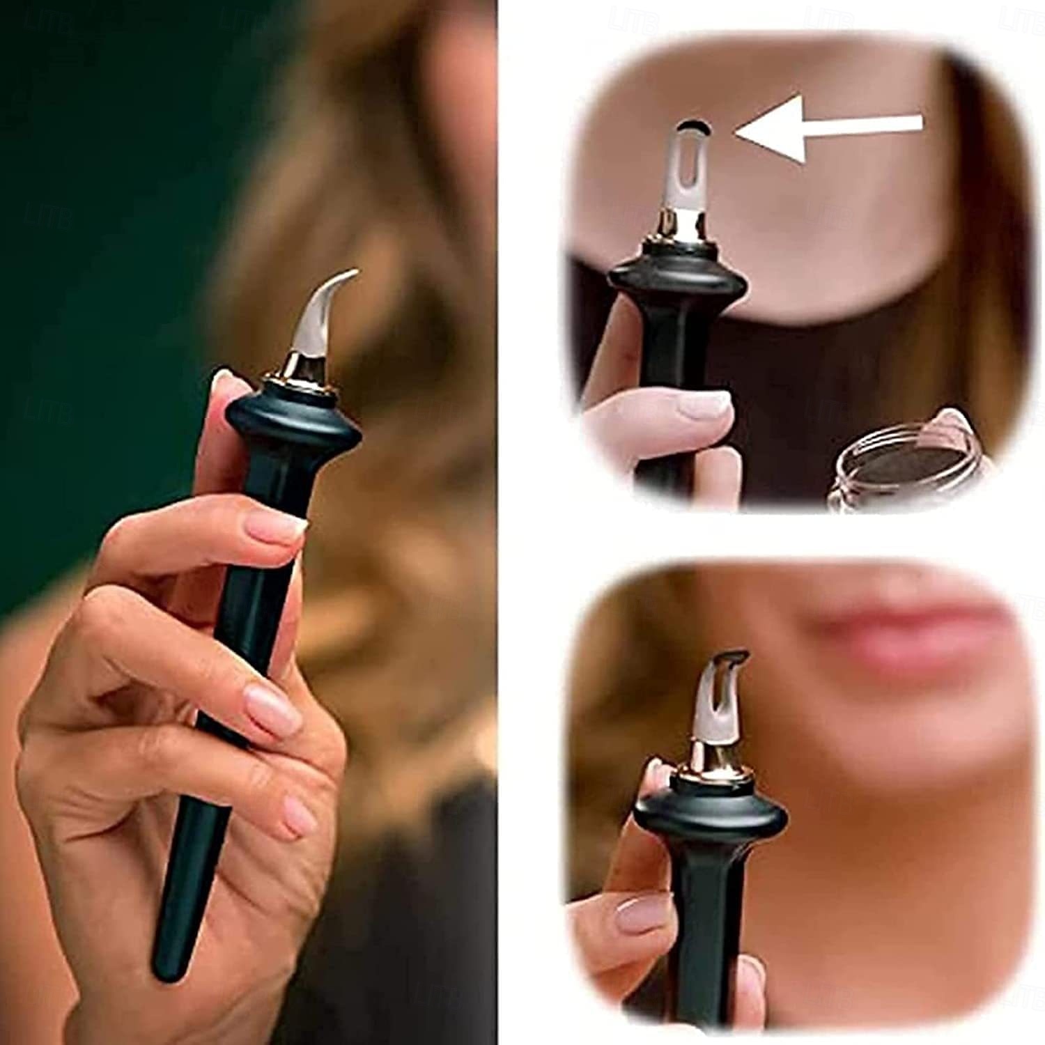arcbelle Eyeliner-Set – Mehrzweck-Make-up-Anwendungstool, leicht aufzutragender Eyeliner-Stift mit Silikon-Tool für präzises Auftragen von Augen und Lippen 2025 - $15.99 –P5
