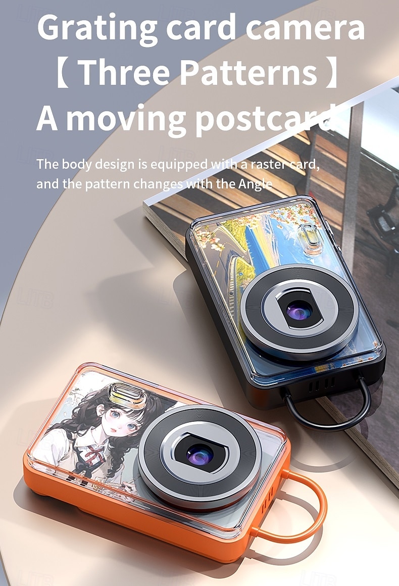 2025年 ミニデジタル学生用自撮りカメラ、写真撮影用インスタントカメラ、32GB、64GB、128GBカメラ、ボーイフレンドとガールフレンド用のインスタントカメラ コレクション – $54.99 –P5